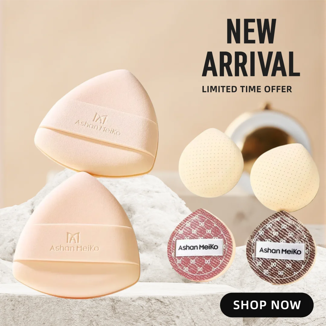 Professional Makeup Sponges Applicator Beauty Tool Triangular Air Cushion Puff For Foundation Concealer And Detail Cosmetic