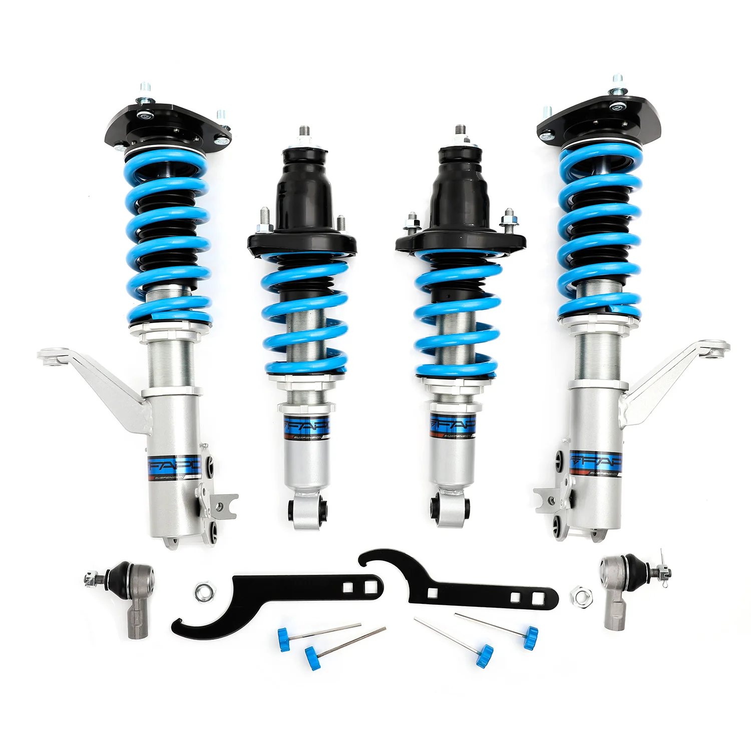 TLF Car Accessories Coilover Suspension 32 Steps Damping Monotube Shock Absorber for Civic 7th Gen/SI/EP3 PS002120
