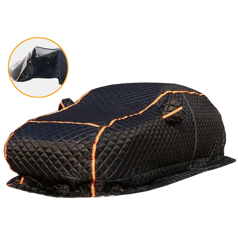 Hot-selling Winter Car Accessories Car Cover Waterproof Thickening Cotton Snow Proof Car Cover Hail Protector