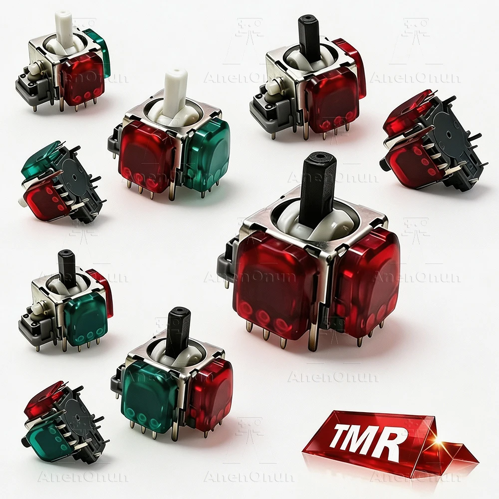 TMR Electromagnetic Joystick for PS5/PS4/Xbox Controller Upgraded Replacement Repair Part No Drift Premium 3D Analog Thumb Stick