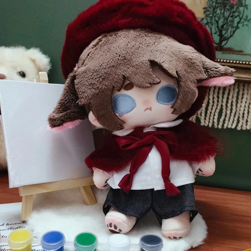 20cm Anime Game Identity V Painter Kawaii Cosplay Soft Cotton Doll Body Edgar Valden DIY Dress Up Model Toy Figures Fans Gifts