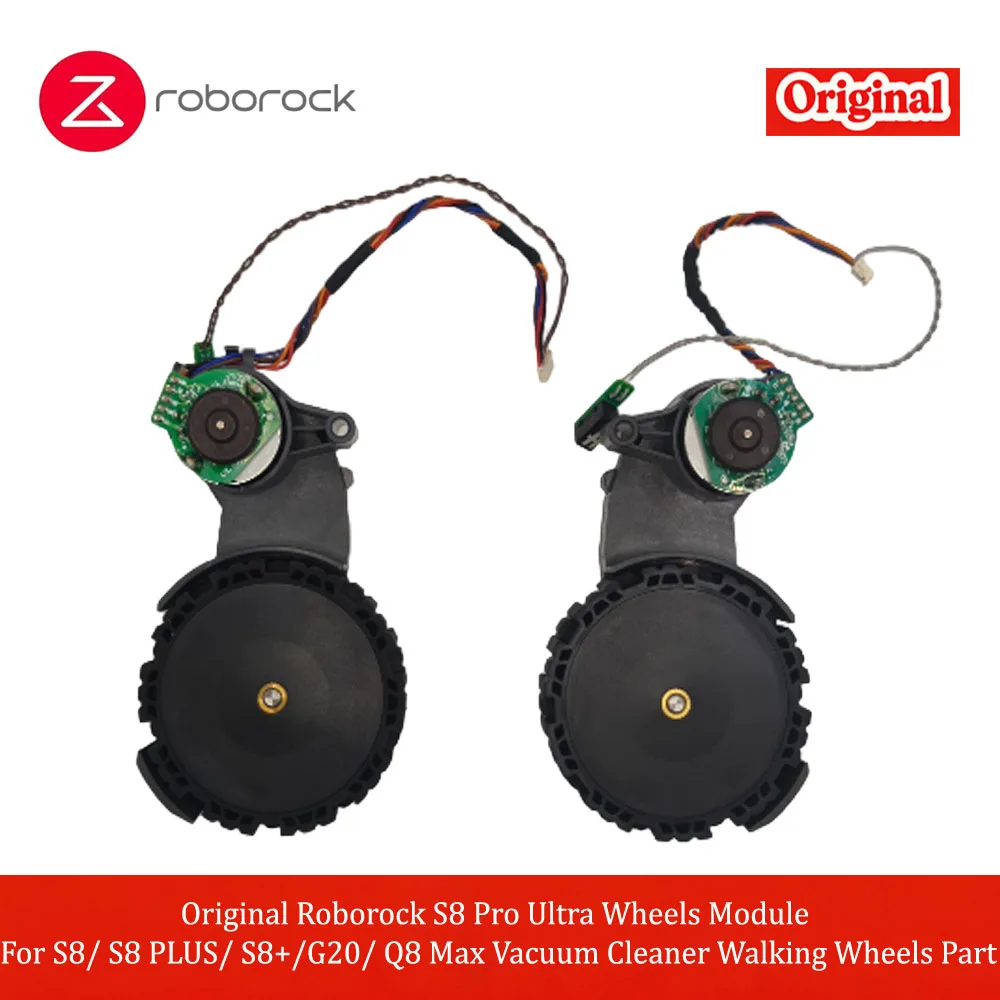 Original Roborock S8 Pro Ultra Wheels Module For S8/ S8 PLUS/ S8+/Q5 Pro/Q5 Pro+/ Q8 Max Vacuum Cleaner Walking Wheels Part
