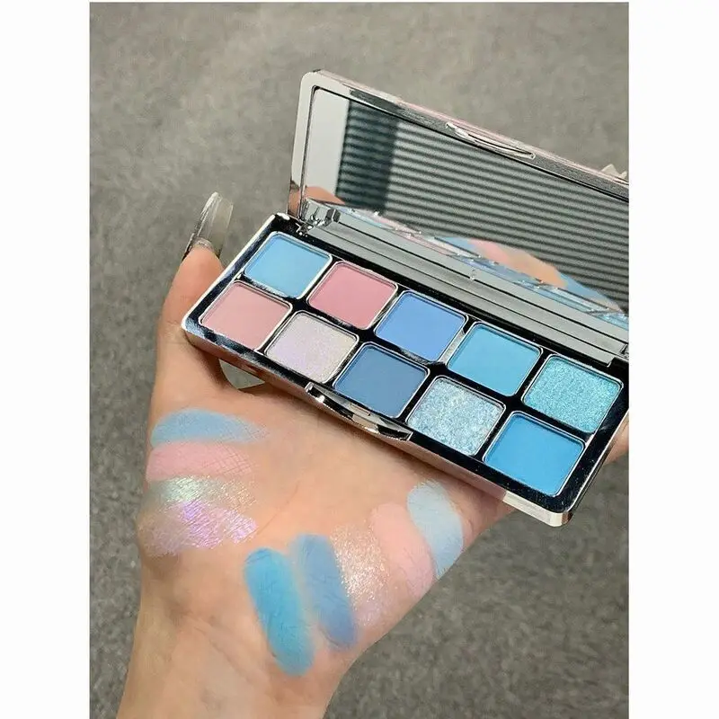 Sitiya Dreamy Ten Melad Winter Atmosphere Colors Daily Play Makeup Multi-Color Eyeshadow Palette For Beginners And Students