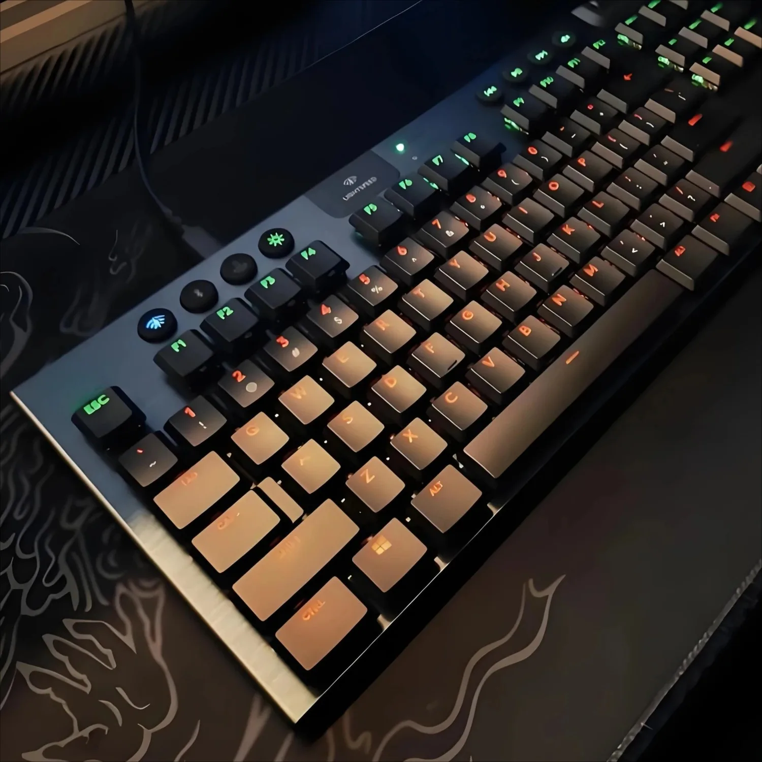 Multi color backlight replacement keycaps suitable for Logitech G915 \ G913 G815 \ G813 \ TKL series mechanical gaming keyboards