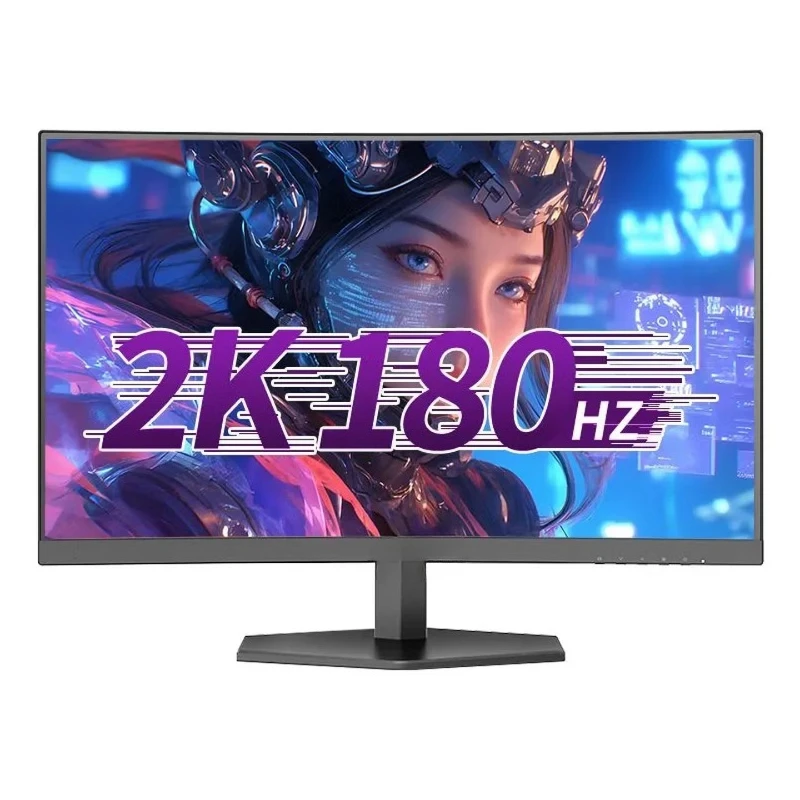 27 inch 2K180HZ gaming monitor curved home office LCD screen