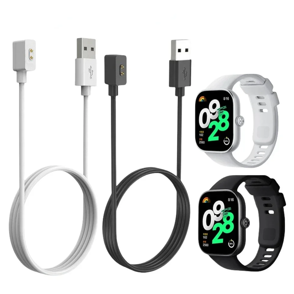 Charger Cords for Xiaomi Band 9 8 8 Pro Active/Redmi Watch 6 5 4/3 Lite/ Redmi Band 2 Smart Watch USB Magnetic Charging Cable