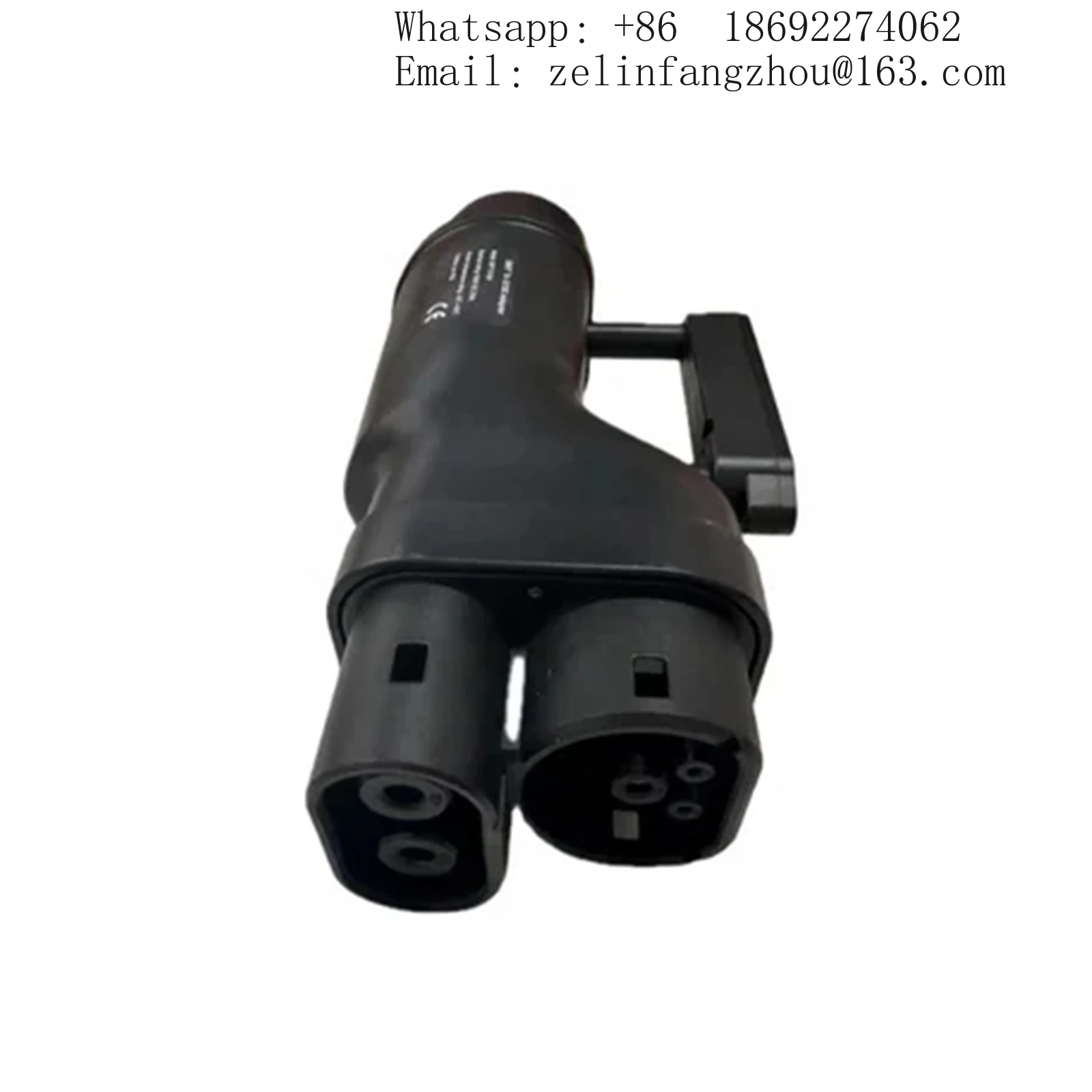 Heavy Duty GBT To CCS 2 DC EV Charger Connector 200A DC Adapter Reliable PC+ABS Housing Highly Waterproof IP54