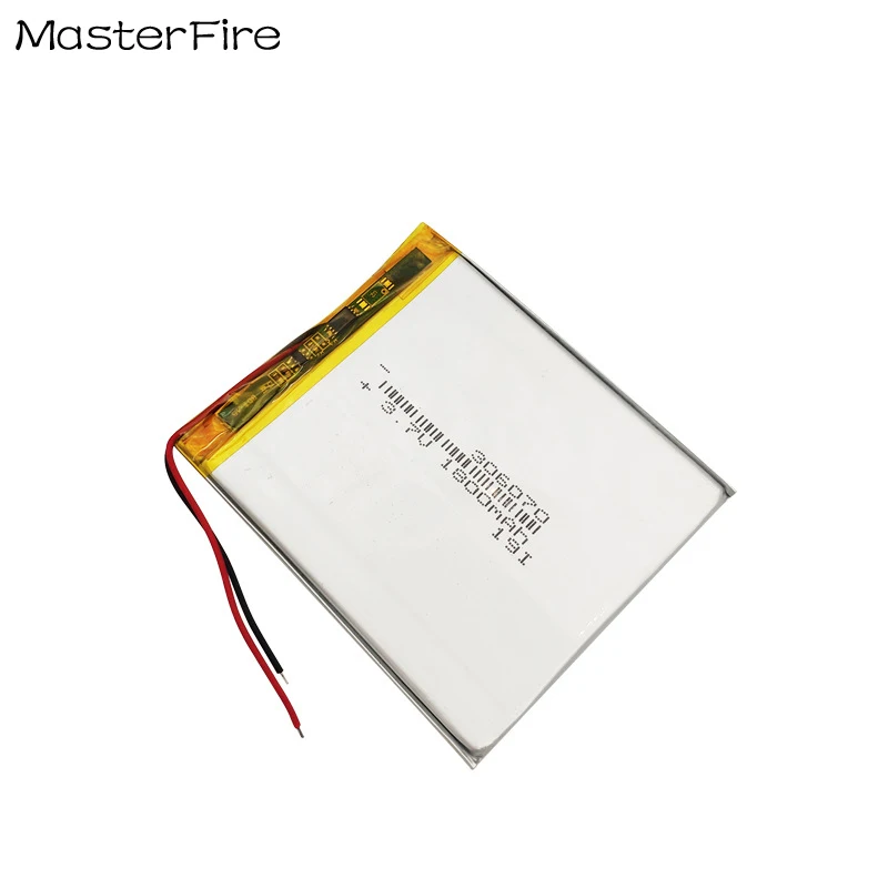 3.7V 1800mah Rechargeable Lithium Polymer Battery 306070 for Bluetooth Speaker Power Bank Mobile Phone Ebook Tablet PC Batteries