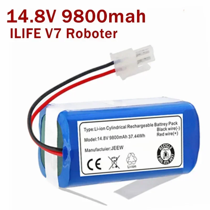 14.8V 9800mah Gutrend Style 220 Battery Robot Vacuum Cleaners Li-Ion 18650 14.4V Rechargeable Battery Smart Home Accessories