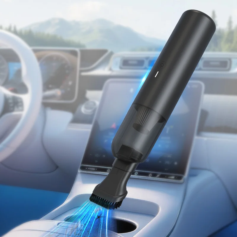 New Mini Handheld Vacuum Cleaner, Rechargeable Portable Vacuum with Filter for Car, Home & Outdoor Use