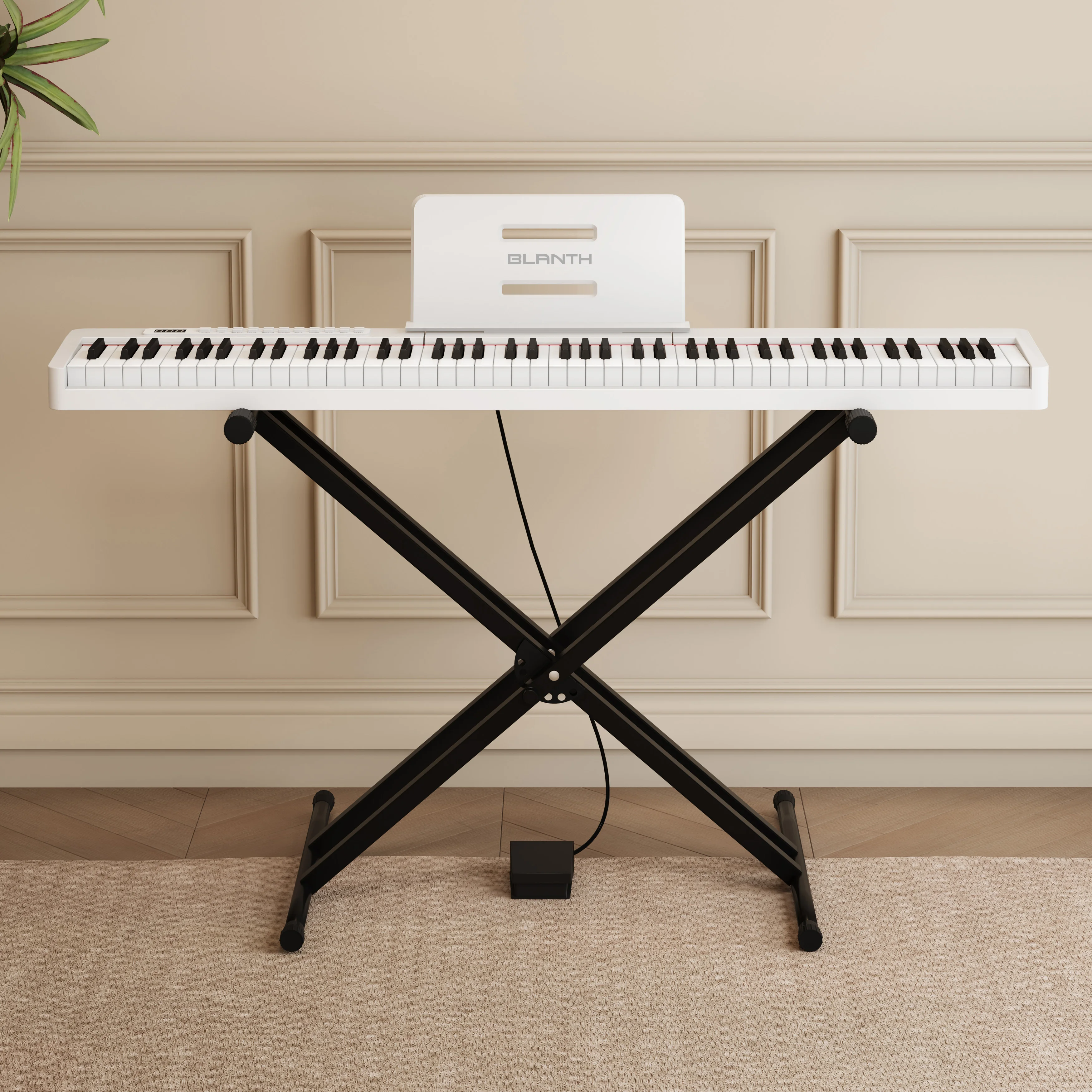 88 Keys Electronic Digital Piano Keyboard Full Size Electric Piano For Sale Music Instrument For Adults Beginners Home Practice