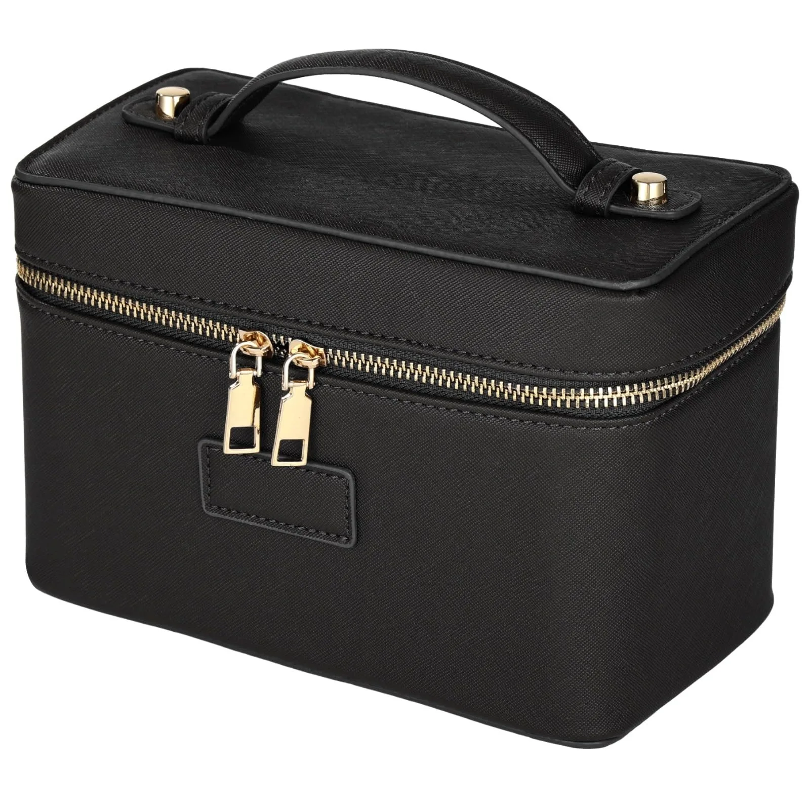 PU Leather Makeup Organizer Large Capacity Travel Cosmetic Case Waterproof Removable Divider Toiletry Storage Bag Women Men Home