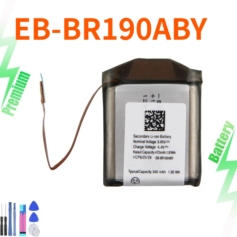 Replacement battery EB-BR190ABY for SM-R190 earbuds charging case Mobile phone battery 340mah