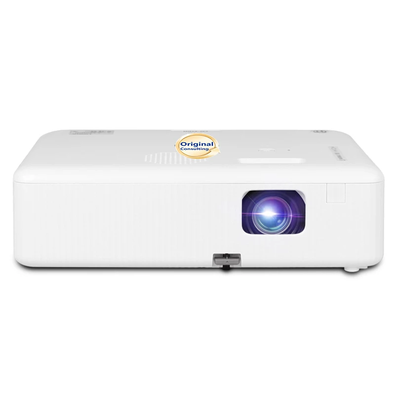 For CO-FH01 High Definition 1080P Projector 3000 Lumens Portable Built-In Speakers for Office Conference Training Teaching