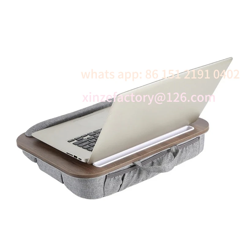 Customizable Laptops, Tablets,Mobiles,With Cushion And 30CM Slot,Offic Mumucc Multifunctional Lapdesk With Adjustable Height