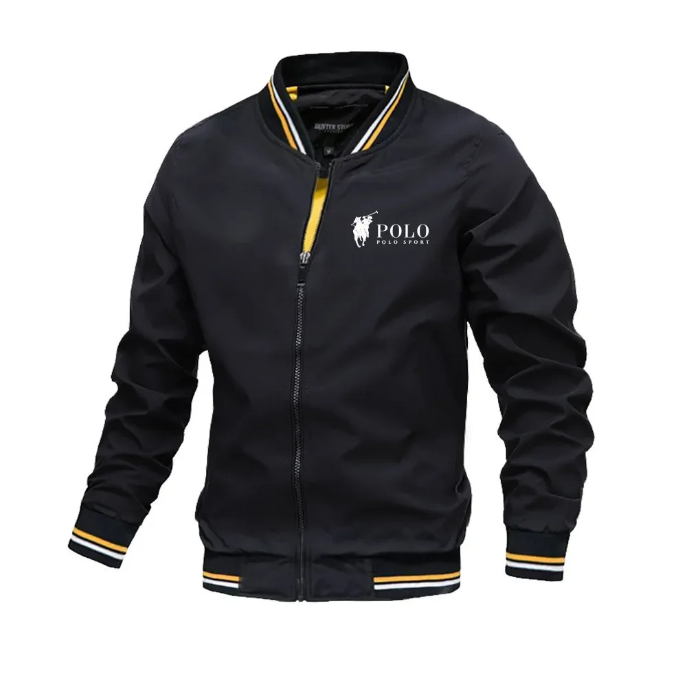 2026 Spring Summer Bomber Jacket Men Black Casual Slim Fit Baseball Mens Jackets New Autumn Fashion High Quality Jackets for Men