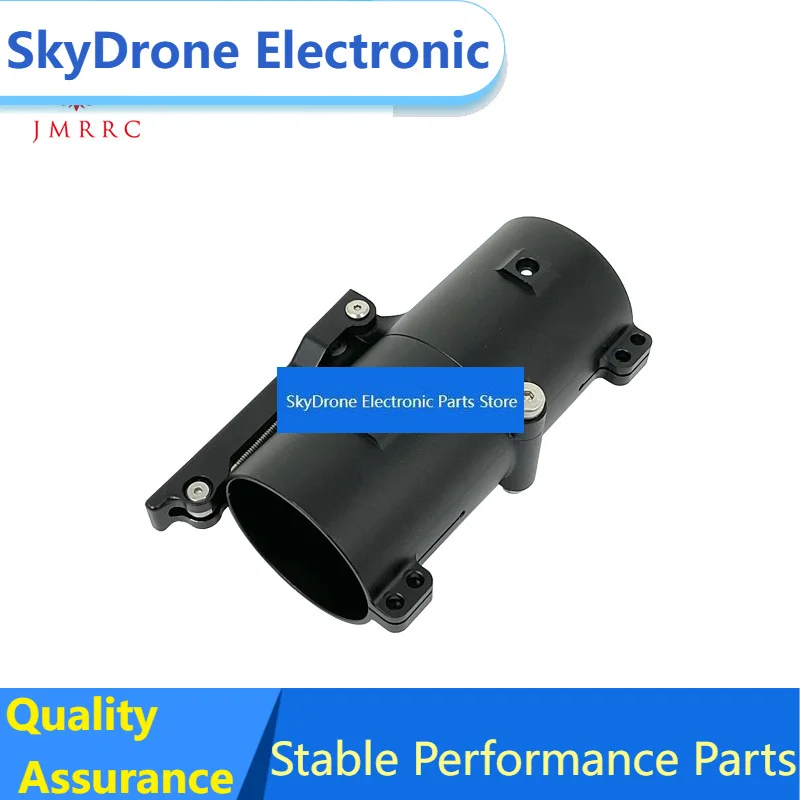 SkyDElJMRRC 50mm Aluminum Alloy Carbon Fiber Tube Connector 50mm Round Folding Arm Clamp Fixture For Agricultural Drone