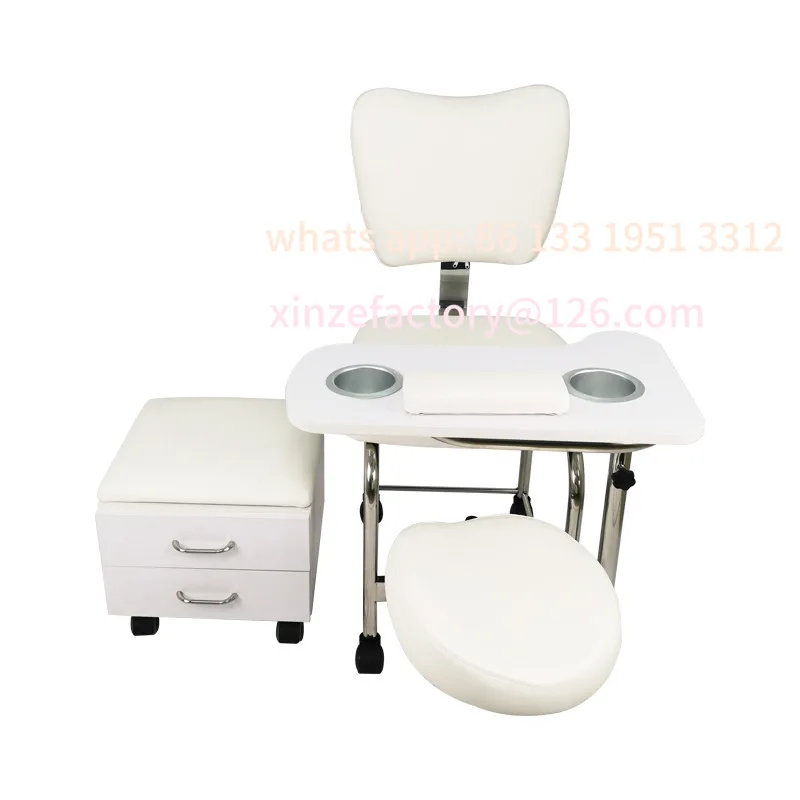 Beauty manicure chair multi-function chair, foldable lifting manicure tool chair