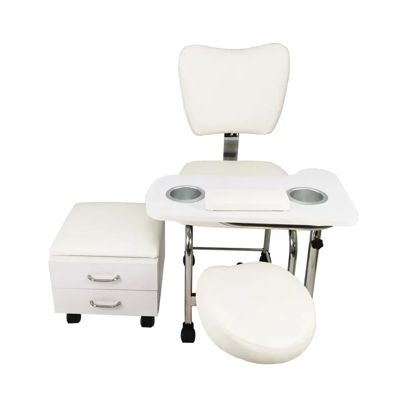 Beauty manicure chair multi-function chair, foldable lifting manicure tool chair