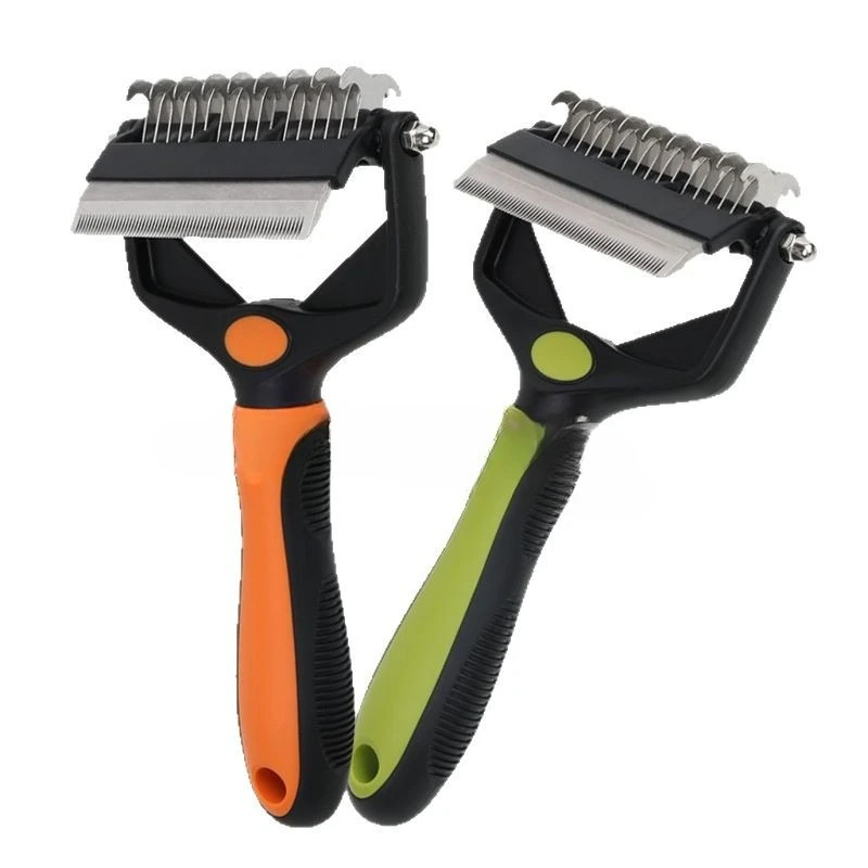 Pet Knot Comb Cat Comb Cat and Dog Cleaning and Beauty 3-in-1 Foldable Hair Beating Pet Supplies