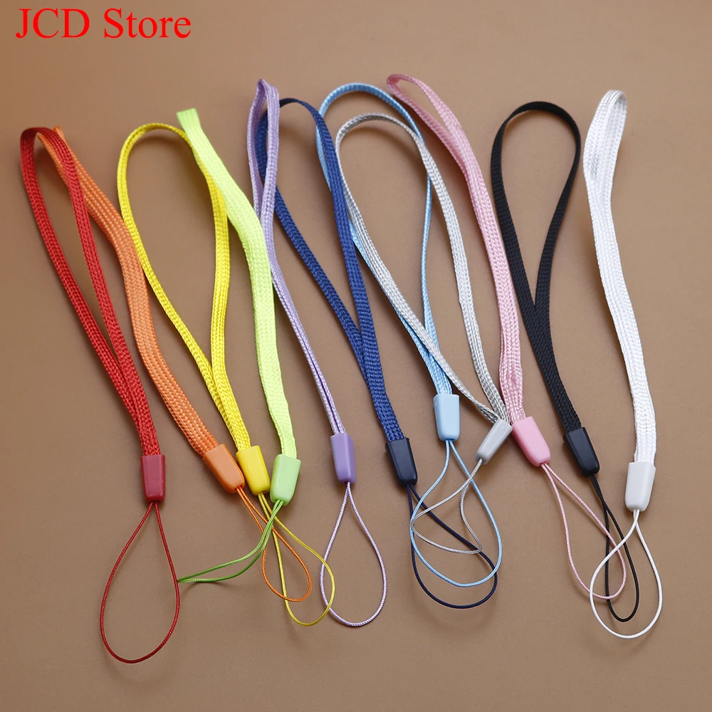 5PCS Wrist Strap Pine Rope Mobile Phone Strap for IPhone HUAWEI Realme Nylon Lanyard Selfie Stick Flashlight