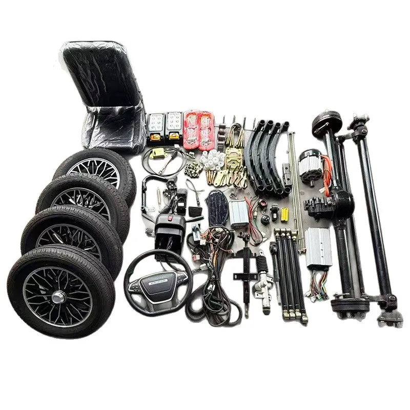 Electric four-wheeler front axle rear axle car modified chassis accessories flat truck full set of accessories