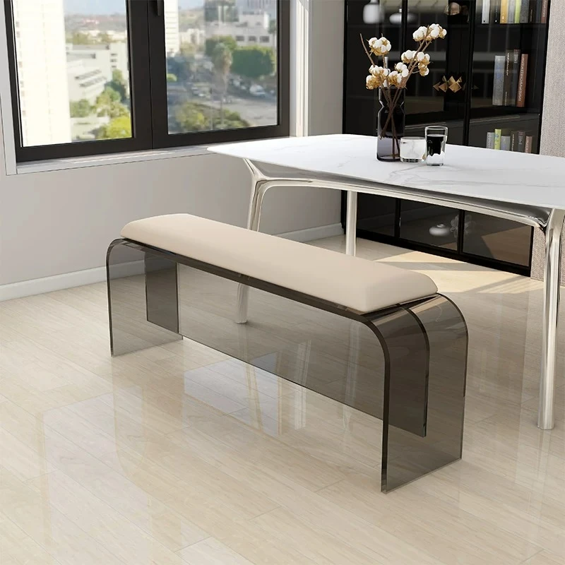 Vanity Bauhaus Floor Chair White Makeup Pouffe Design Foot Stool Portable Leg Rest Mueble Recibidor De Entrada Furniture Room