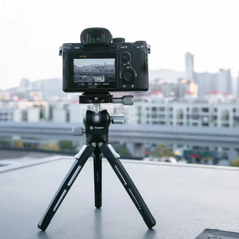 Fotopro Artpod Tabletop Macro Tripod, Universal Portable Travel Tripod Stand for DSLR, Mirrorless Cameras & Smartphones