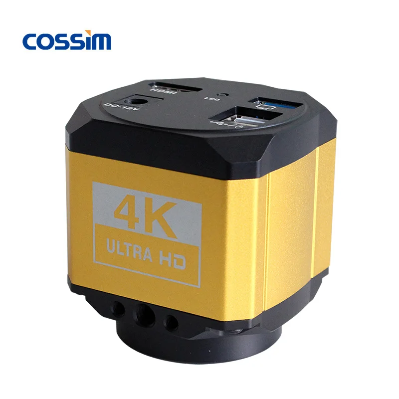 HD 4K 1/1.8'' CMOS Sensor Industrial Camera Digital Phone Repairing Electron Microscope With Camera With H-D-M-I PC CCD