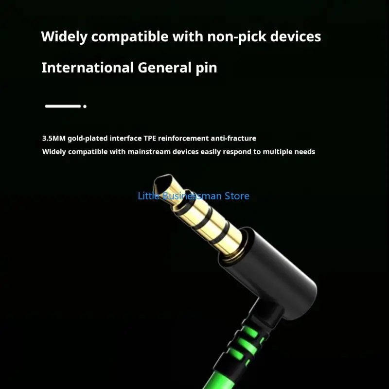 Lightweighted Gaming Earbuds Headphones With Clear Sound And Tangling Proof Cable For Smartphones M76A