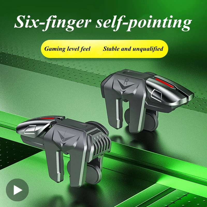 Mobile Trigger Pubg Cell Phone Control For Android IOS Gamepad Joystick Controller Game Pad Gaming Accessories L1 R1 Cellphone