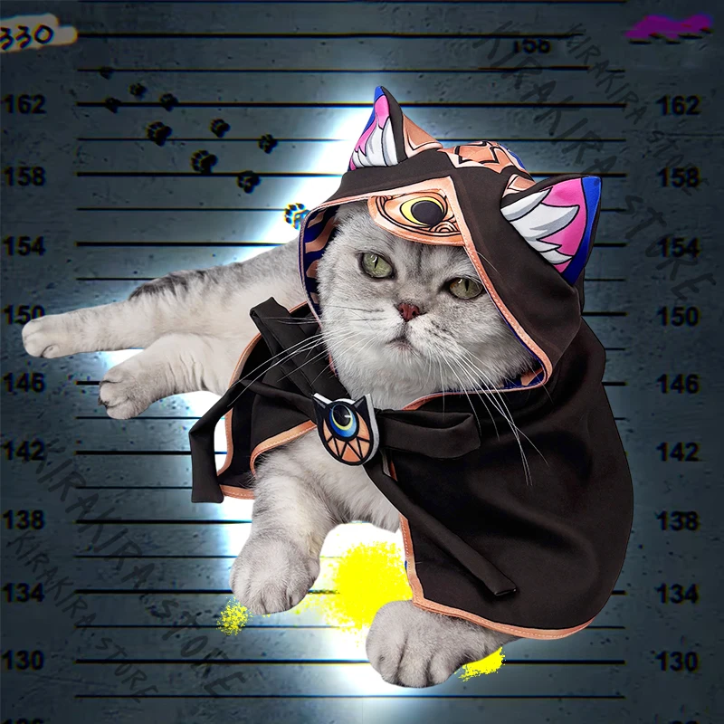 Honkai: Star Rail Cipher Cat Hood Pet Cosplay Costume Clothes Role-playing Accessories Puppy Clothing Apparel Kawaii Gifts