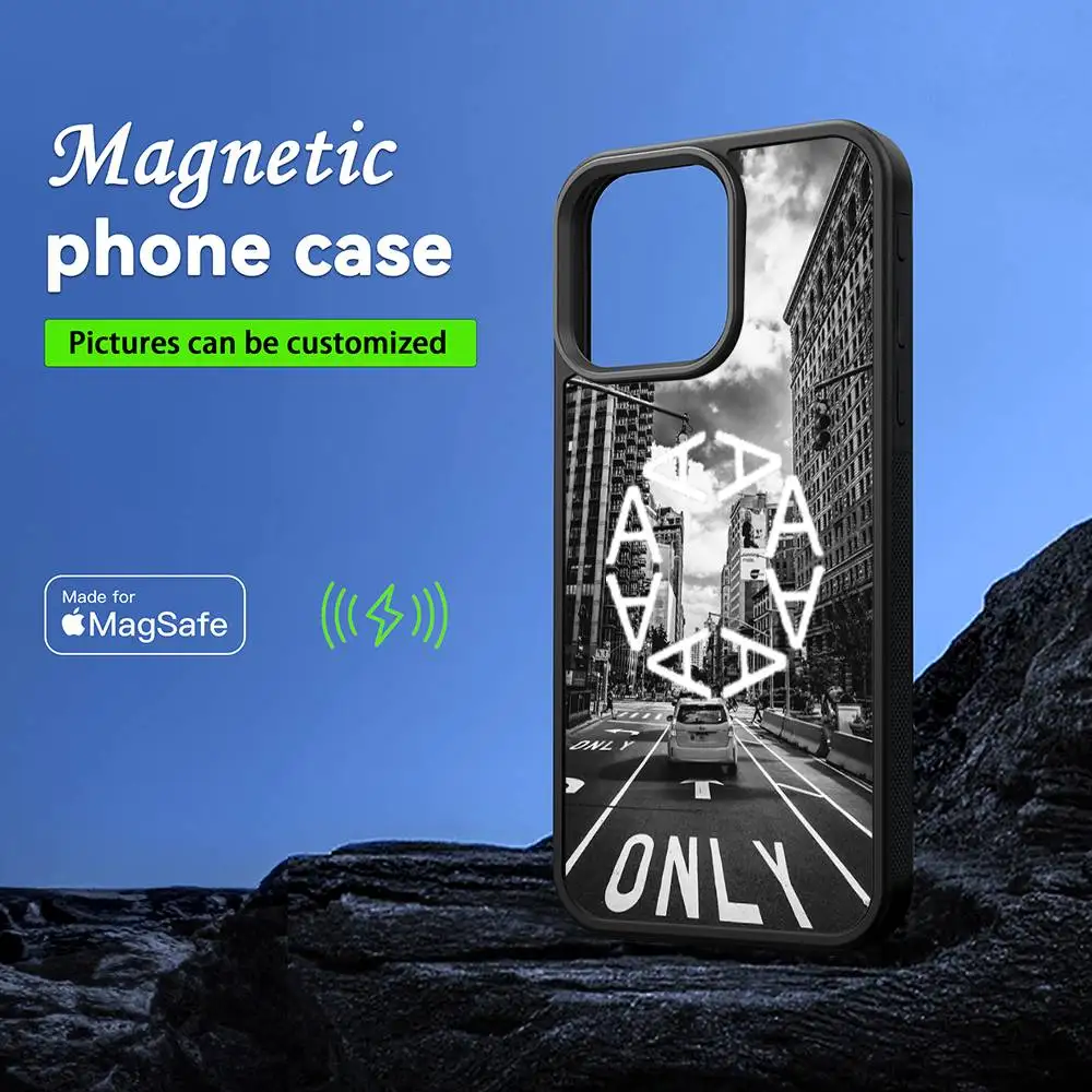 1017-ALYX-9SM--Retro Phone Case MagSafe Magnetic for iPhone 16 15 14 13 12 11 Pro Plus Max Mini Wireless Charger Funda