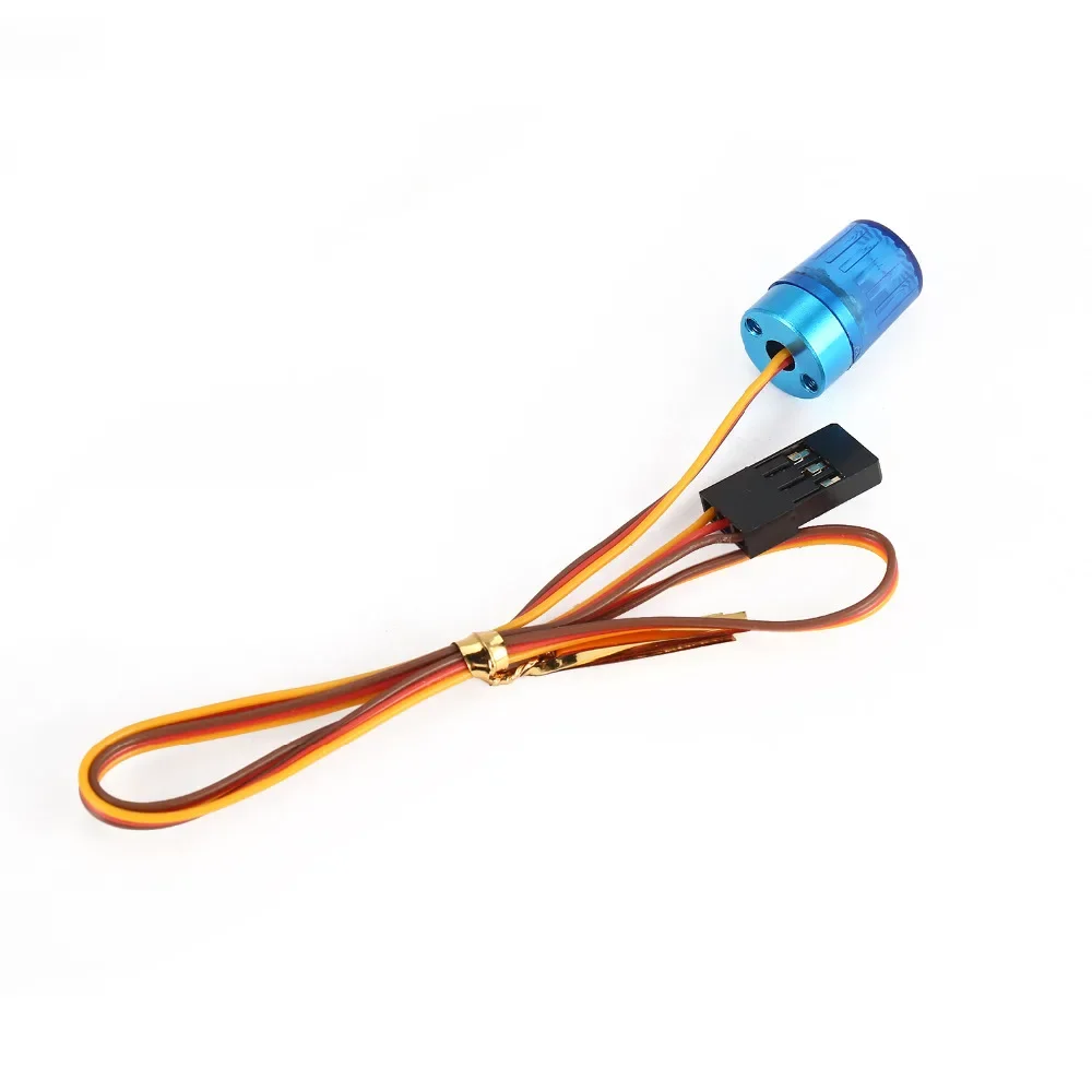 RC LED Light Multi-function Bright Lamp Strobing-blasting Flashing Fast-slow Rotating for 1/10 1/14 Model Car Truck HSP Axial