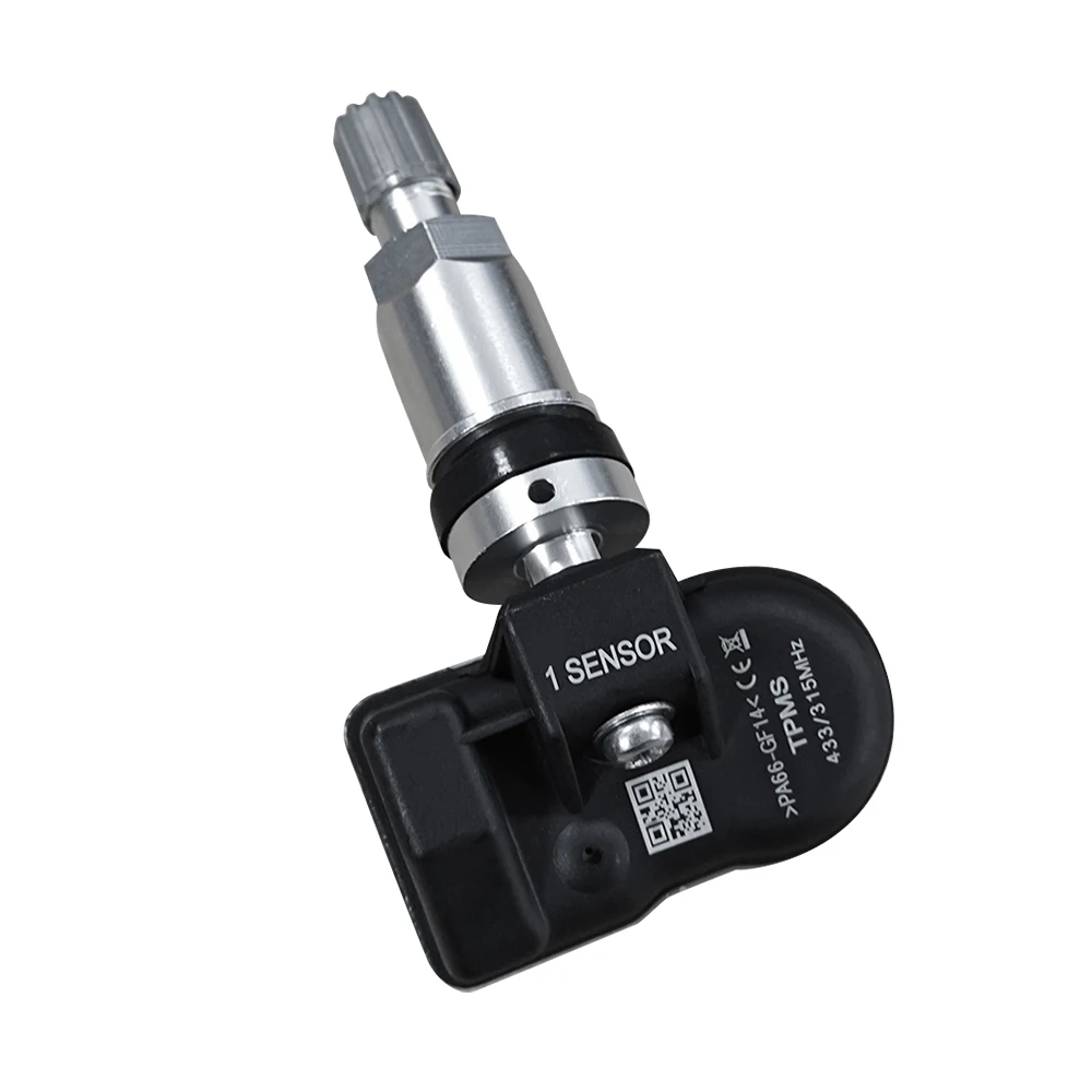 Universal 2-in-1 433MHz/315MHz TPMS Sensor Programmable Digital ABS Wireless Tire Pressure Monitoring System for Cars Fits T408
