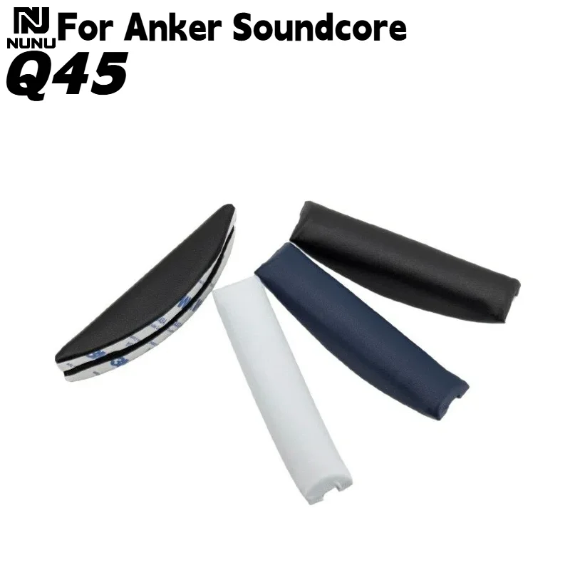 Replacement Protein skin memory foam Ear Pads With buckle/Head beam cushion For Anker Soundcore Life Q45 Headphone repair parts