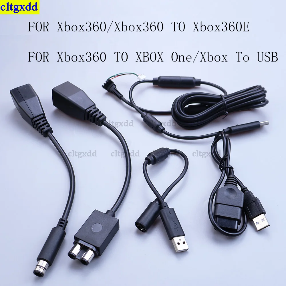 Cltgxdd 1 Piece Is Suitable for Xbox/Xbox360 to USB Power Conversion Cable to Xbox360E/Xbox One/Xbox360 Slim Charging Cable