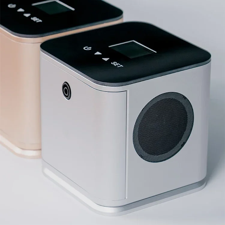 Bluetooth Music LED Light Metal Home Hotel Waterless Air Scent Machine Smart App Remote Control Electric Aroma Diffuser