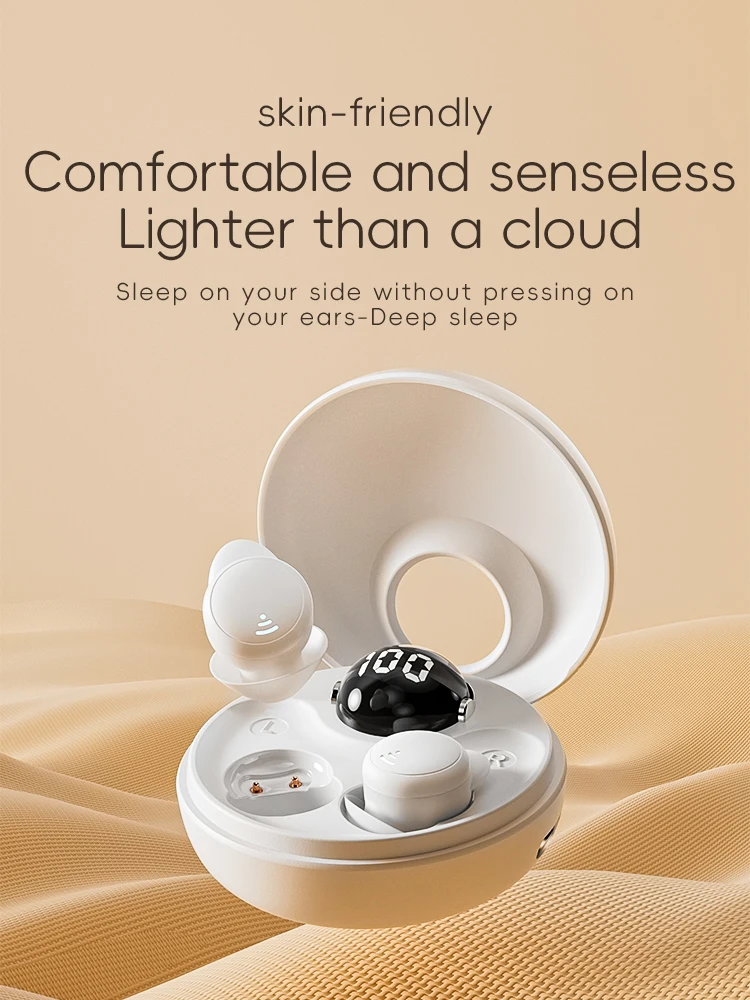 New Bluetooth earphones with true wireless noise reduction, sleep earphones with long battery life and high aesthetic value