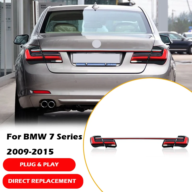 Car LED Taillights For BMW 7 Series F01 F02 Tail Lights 2009-2015 Upgrade G12 Styling LED Dynamic DRL Sequential Turn Signal