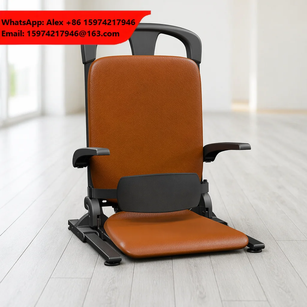 Wholesale Medical Electric Floor Fall Recovery Lift 200kg Load Reinforced Carbon Steel Stand Assist Chair For Nursing Home