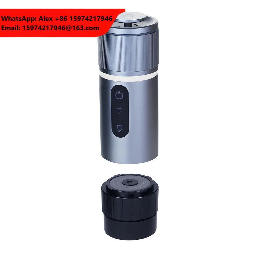 Automatic Smart Coffee Machine Type-C Charging Electric Hot Water Capsule Espresso Machine For Outdoor Home Office Use