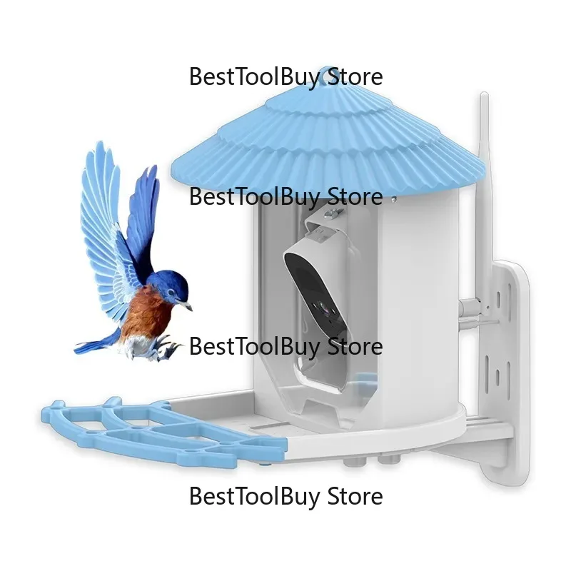 Wholesales Tris Home App Hd Camera Feeder for Birds High Temperature Resistant Bird Feeder Outdoor Wild Bird Feeding
