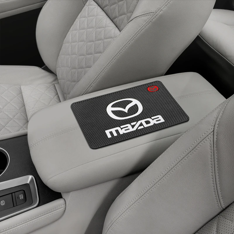 Car Dashboard Phone Glasses Non-Slip Silicone Pads Waterproof Sticky Mat For Mazda Atenza CX3 MX5 CX-7 Axela CX30 CX90 CX60 CX50