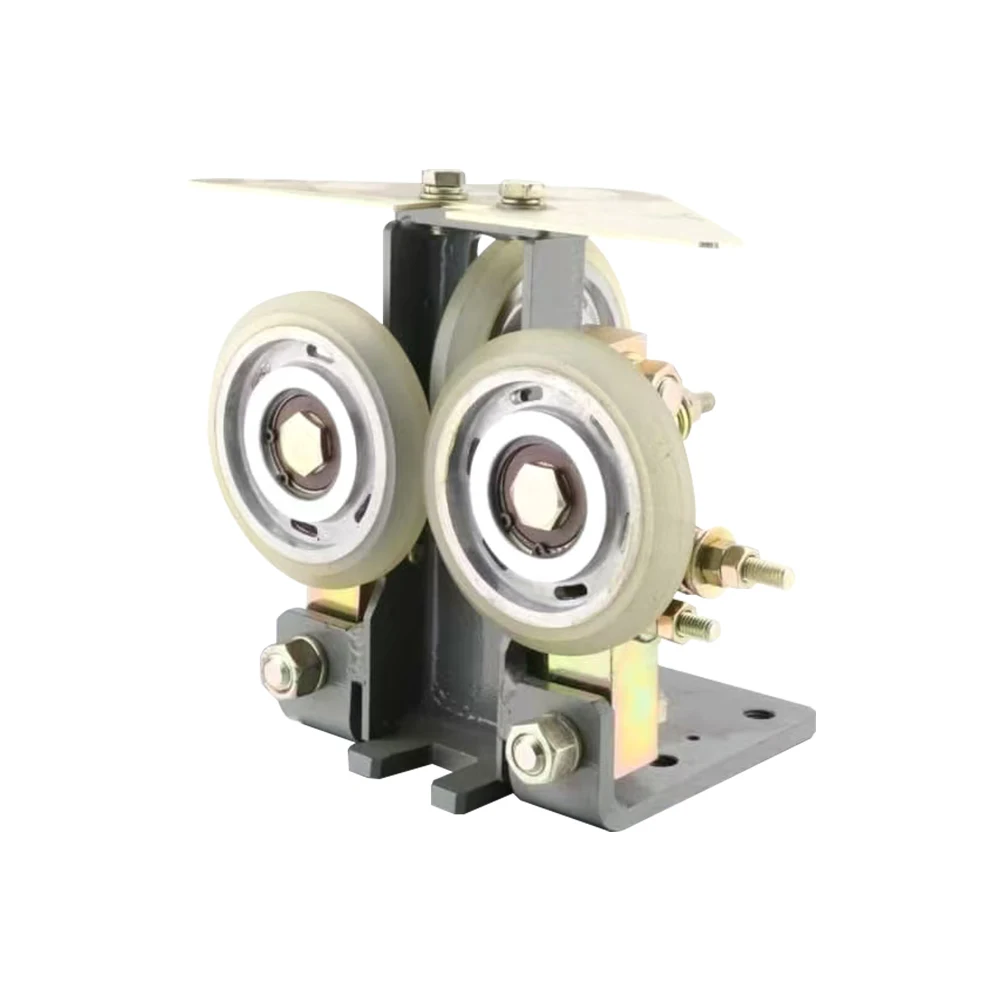Modern Design Hotel Home Elevator Roller Guide Shoe Diameter 125mm Roller Supermarket Elevator High Speed Rolling Guide Shoes