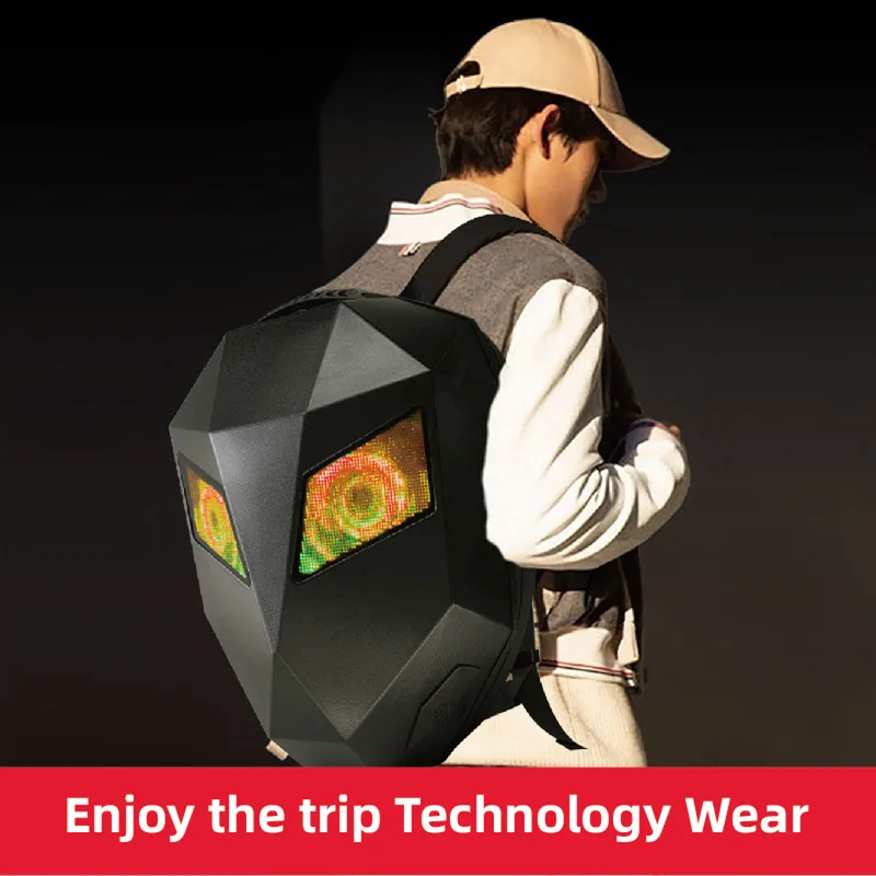LED Speaker Bag Smart Motorcycle Helmet Backpack Travel Bag Schoolbag travel laptop backpacks motorcycle helmet storage backpack