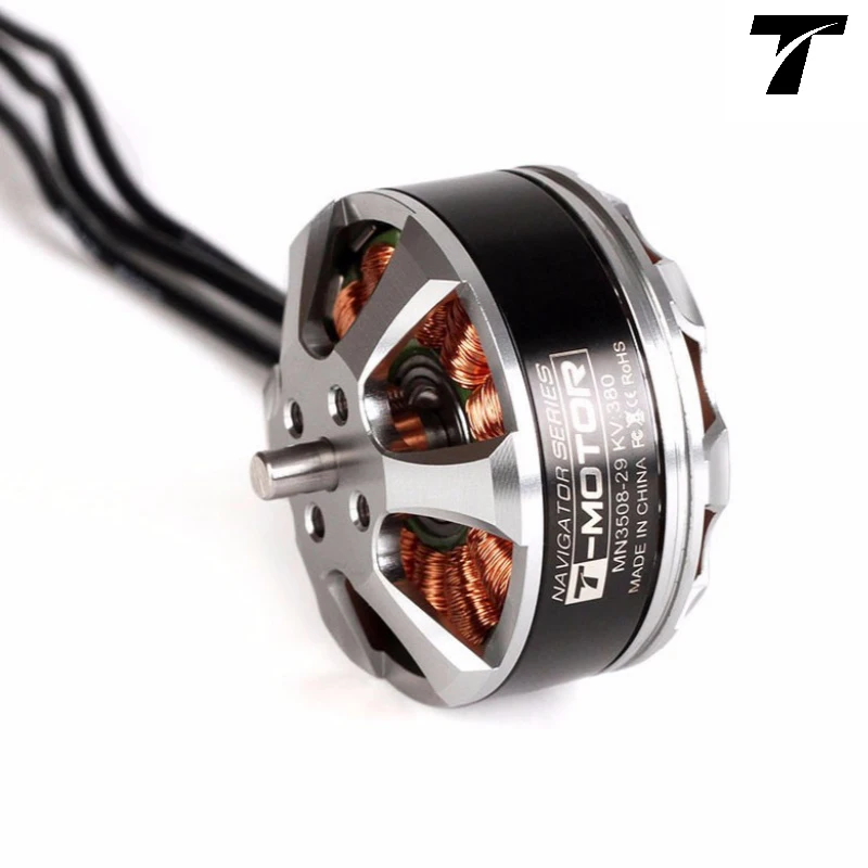 T-MOTOR MN3508 KV380/KV580/KV700 Cost Effective Automatic 3 Phase Brushless Motor For Drone Quadcopter
