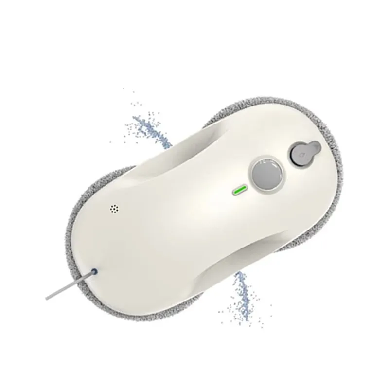 2025 Electric Powered Automatic Window Cleaning Robot Drone for Household Use for Hotels with Cleaning Cloth Refill US Plug