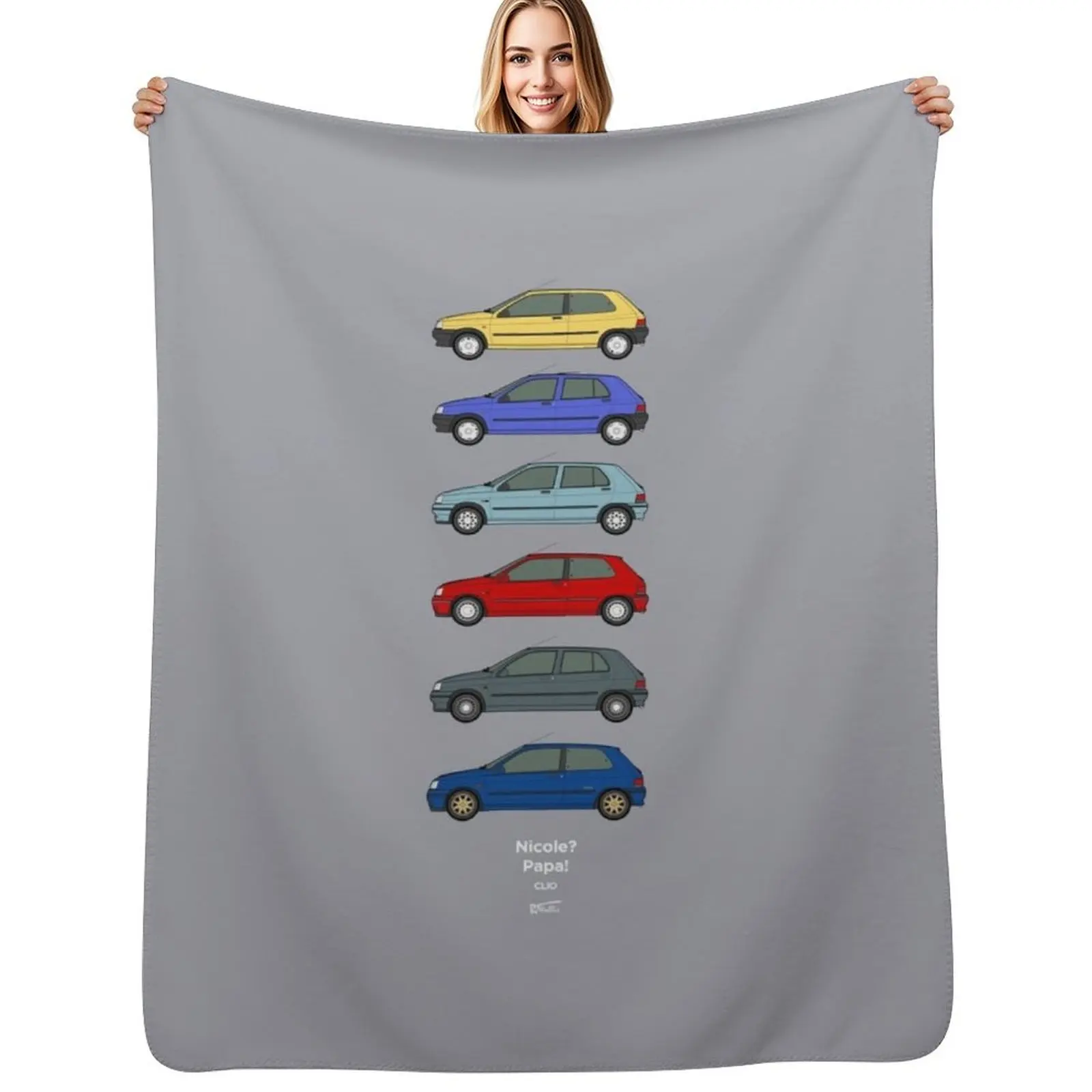 mk1 Clio Classic car collection Throw Blanket for babies sofa bed blankets and throws christmas decoration Sofa Heavy Blankets