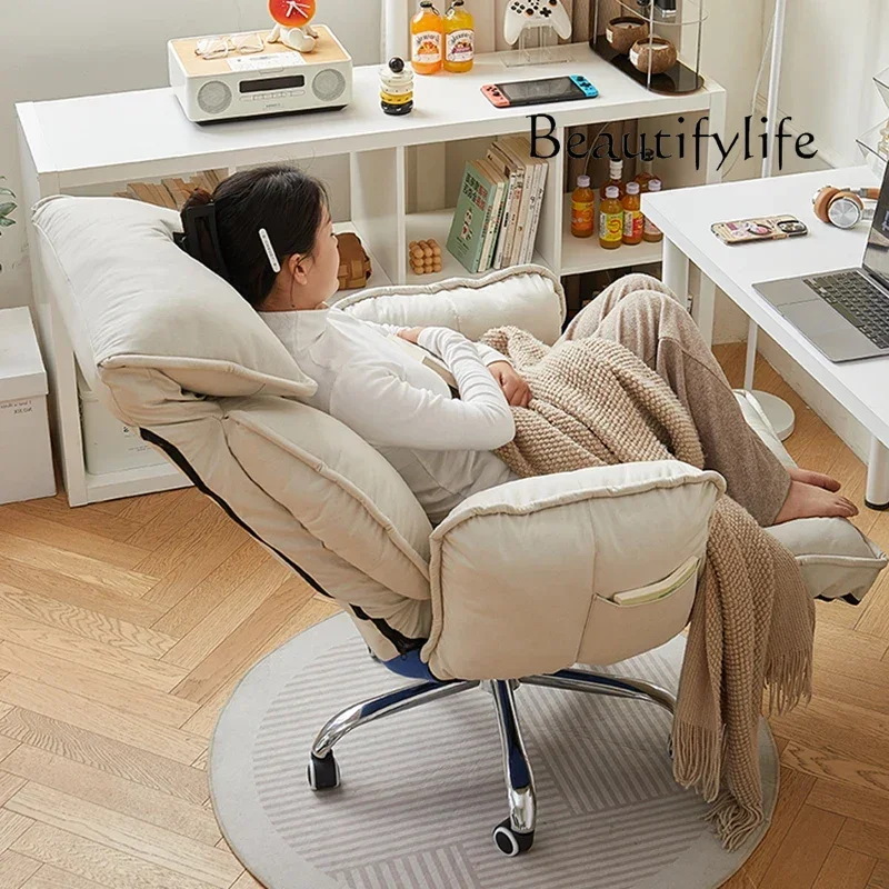 X Study Playseat Office Chair Swivel Throne Vanity Makeup Luxury Office Chair Living Room Nordic Portable Stoel Salon Furniture
